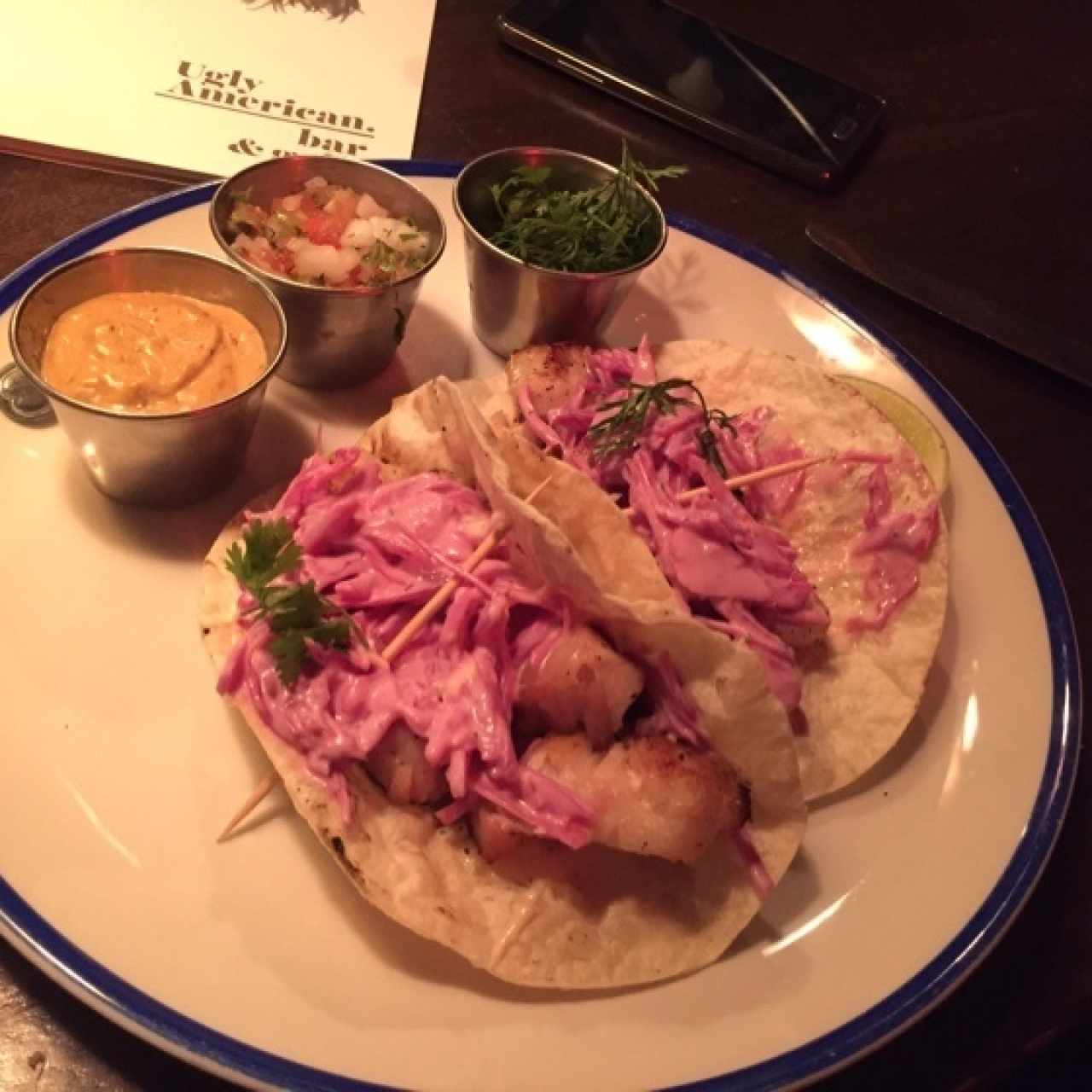 Tacos de pescado