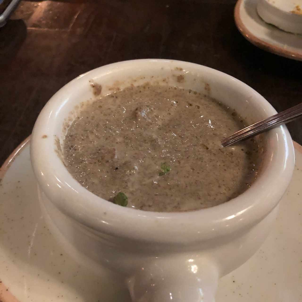 crema de champiñones