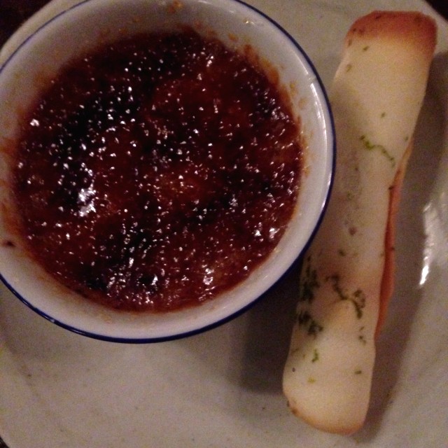 Creme brulee de nutella