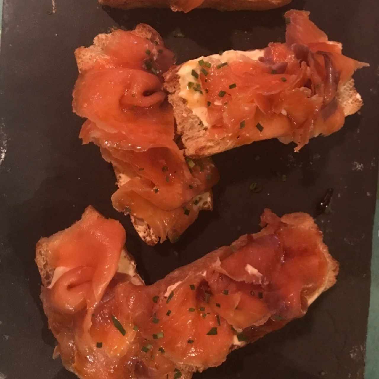 montaditos marinos