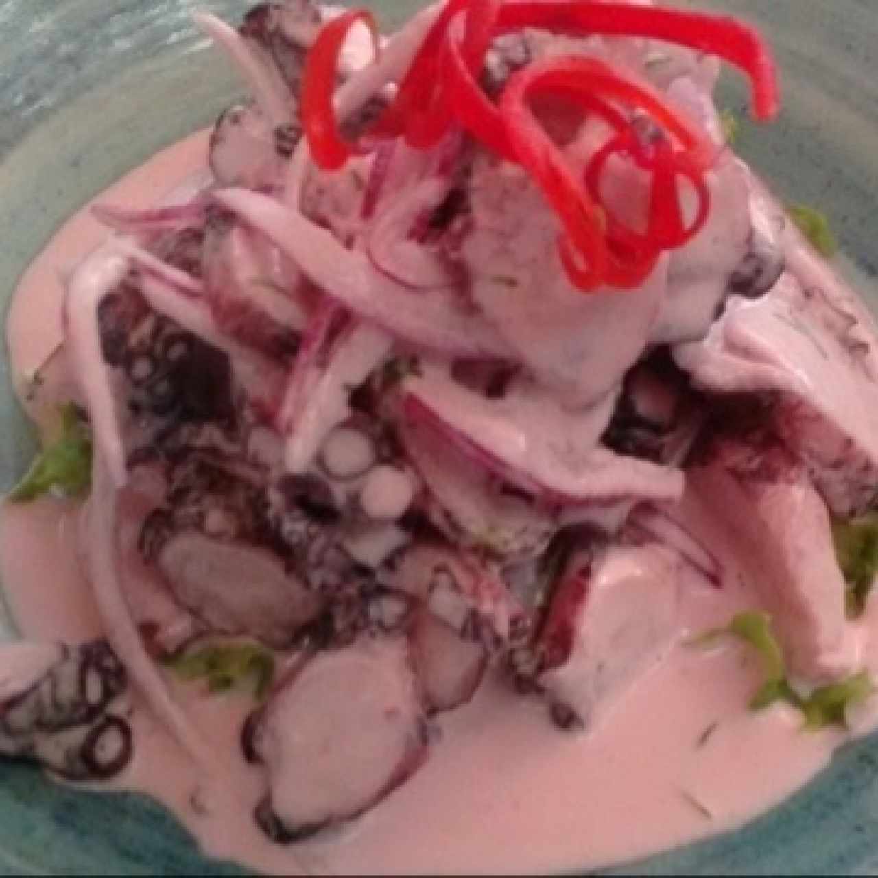 Entradas - Pulpo al Olivo