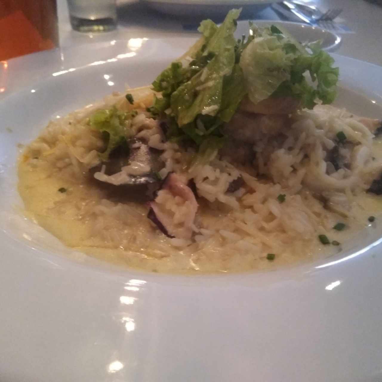 Arroz cremoso con zetas