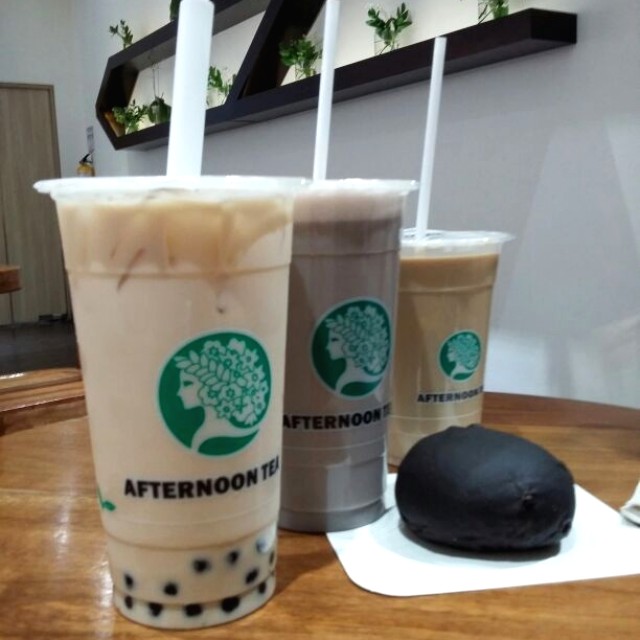 Te de taro y earlgrey 