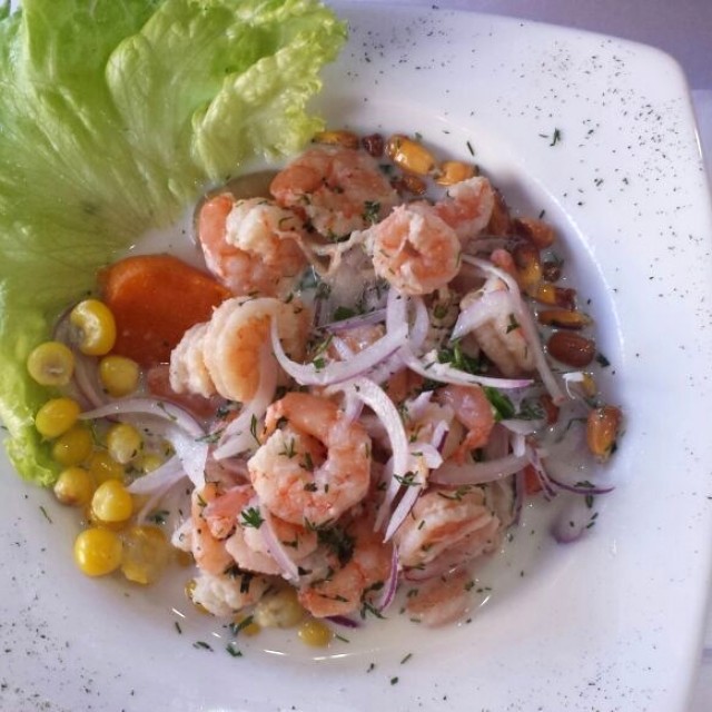 Ceviche Peruano de Camarón