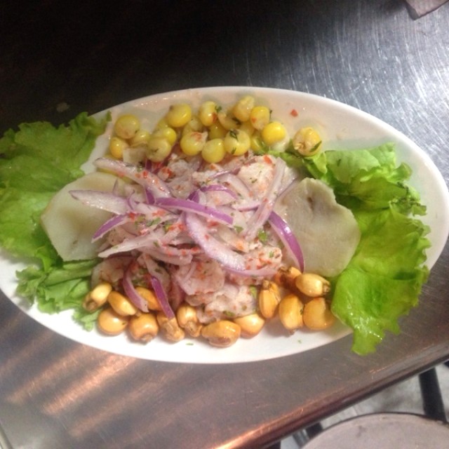 Ceviche de pescado