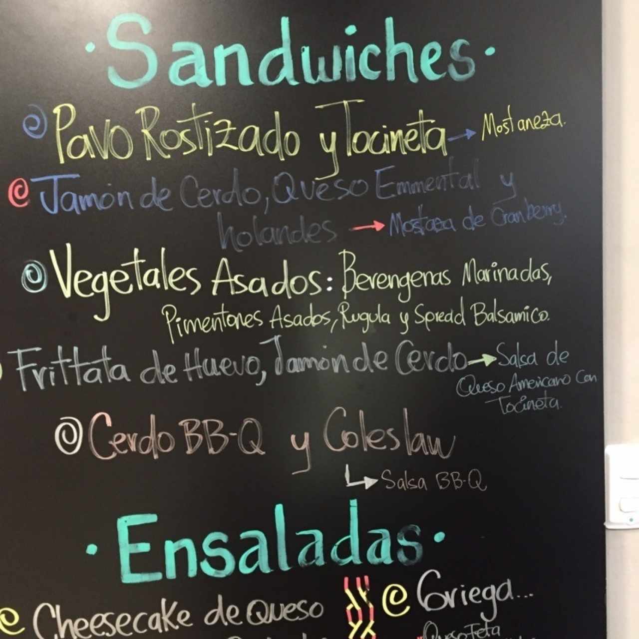 Menu del dia