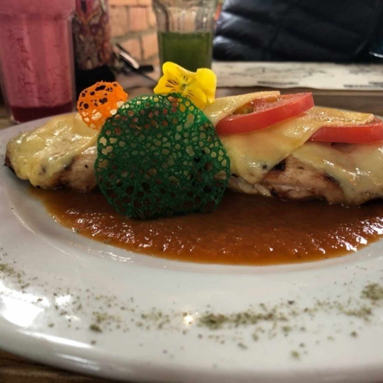 Pechuga gratinada