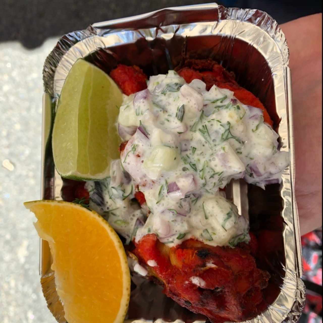 Alitas tandoori