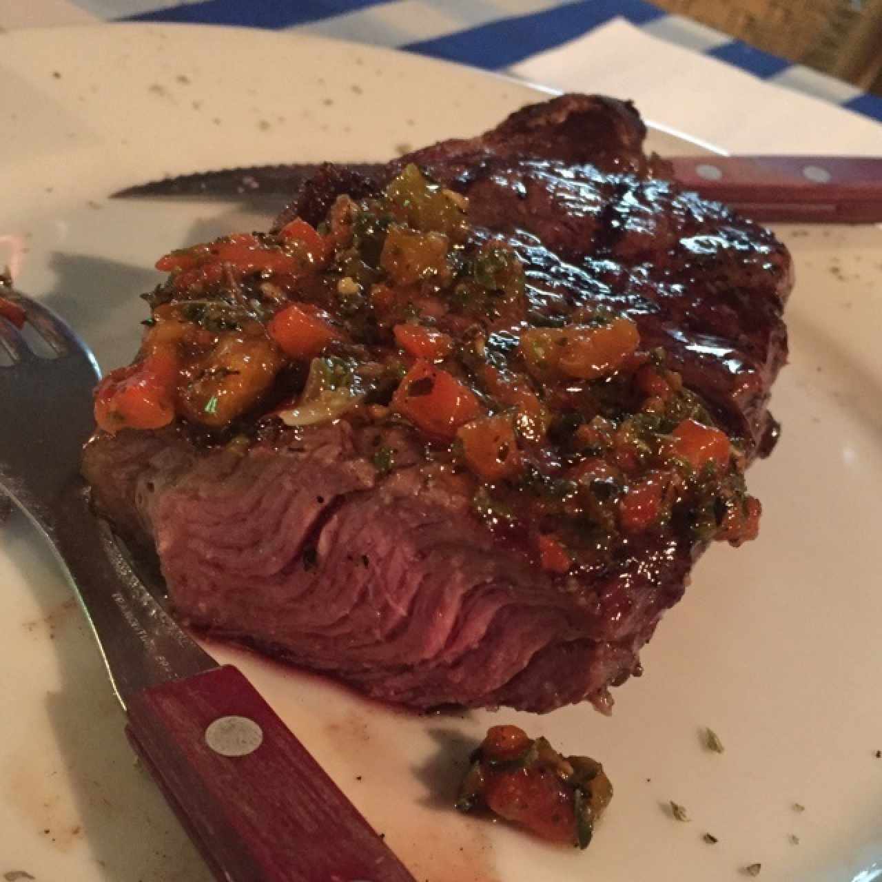 bifé de chorizo