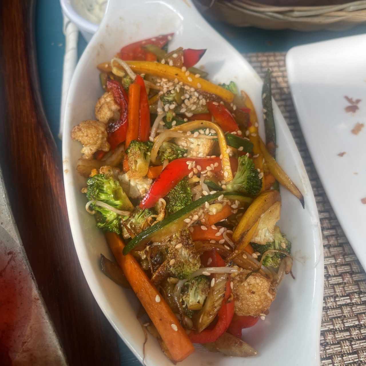 Verduras salteadas 