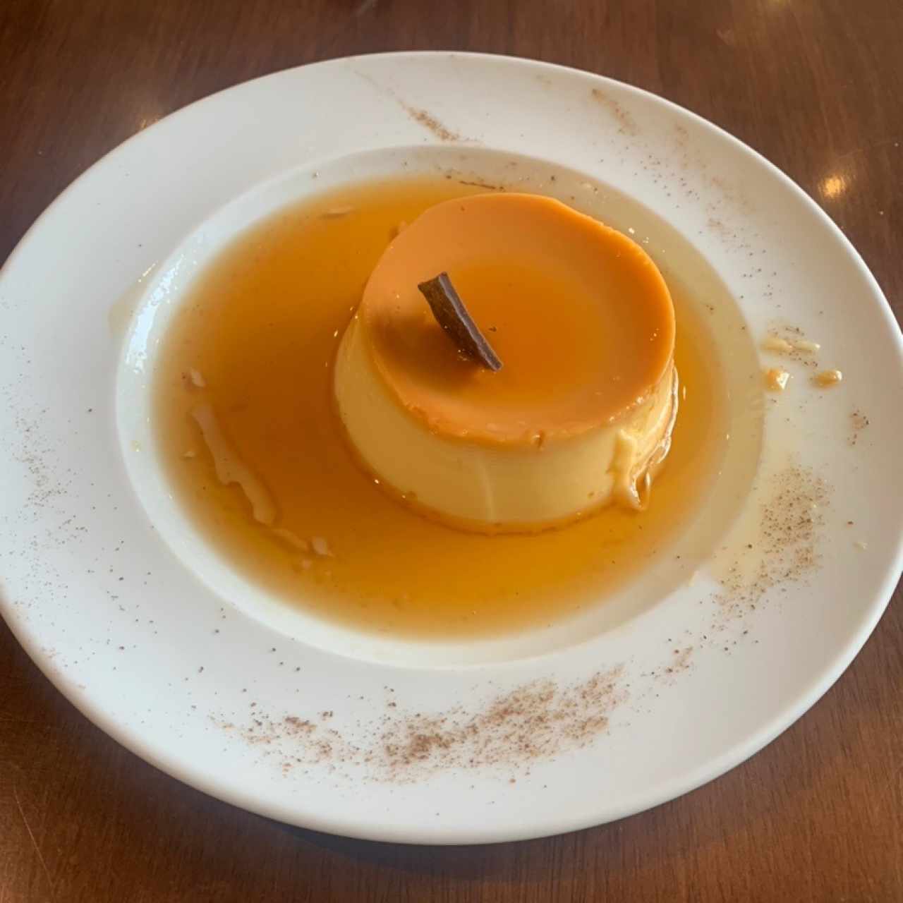 Flan de leche