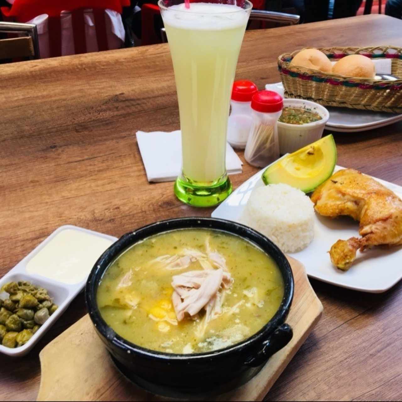 Ajiaco de pollo