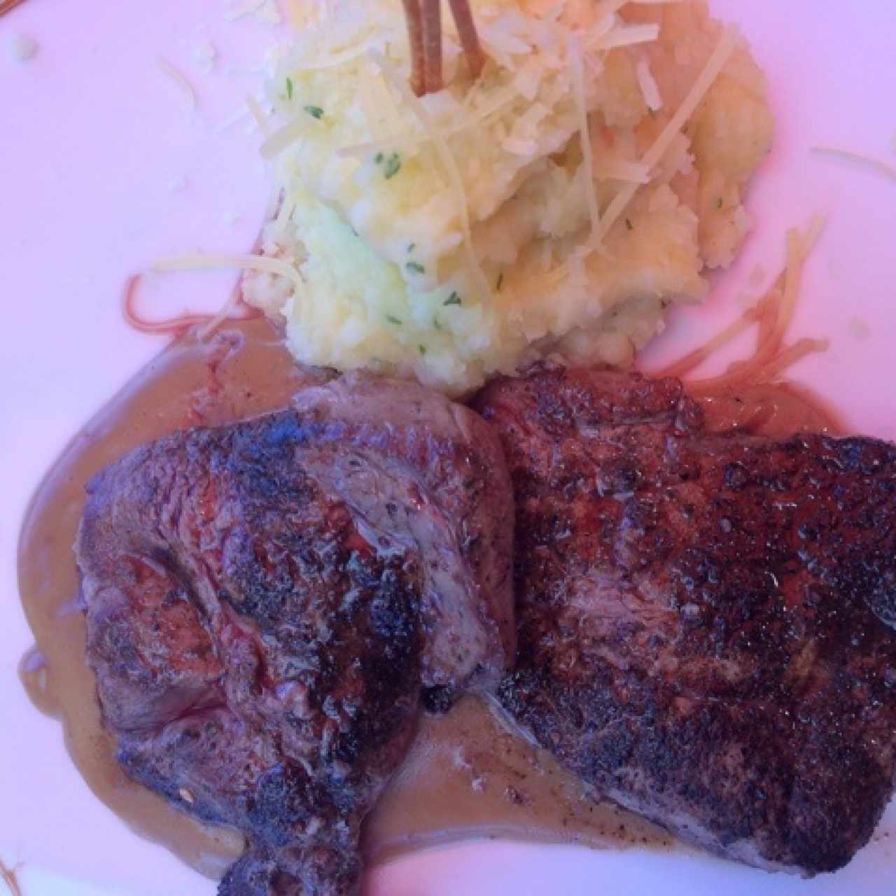 Steak pimienta