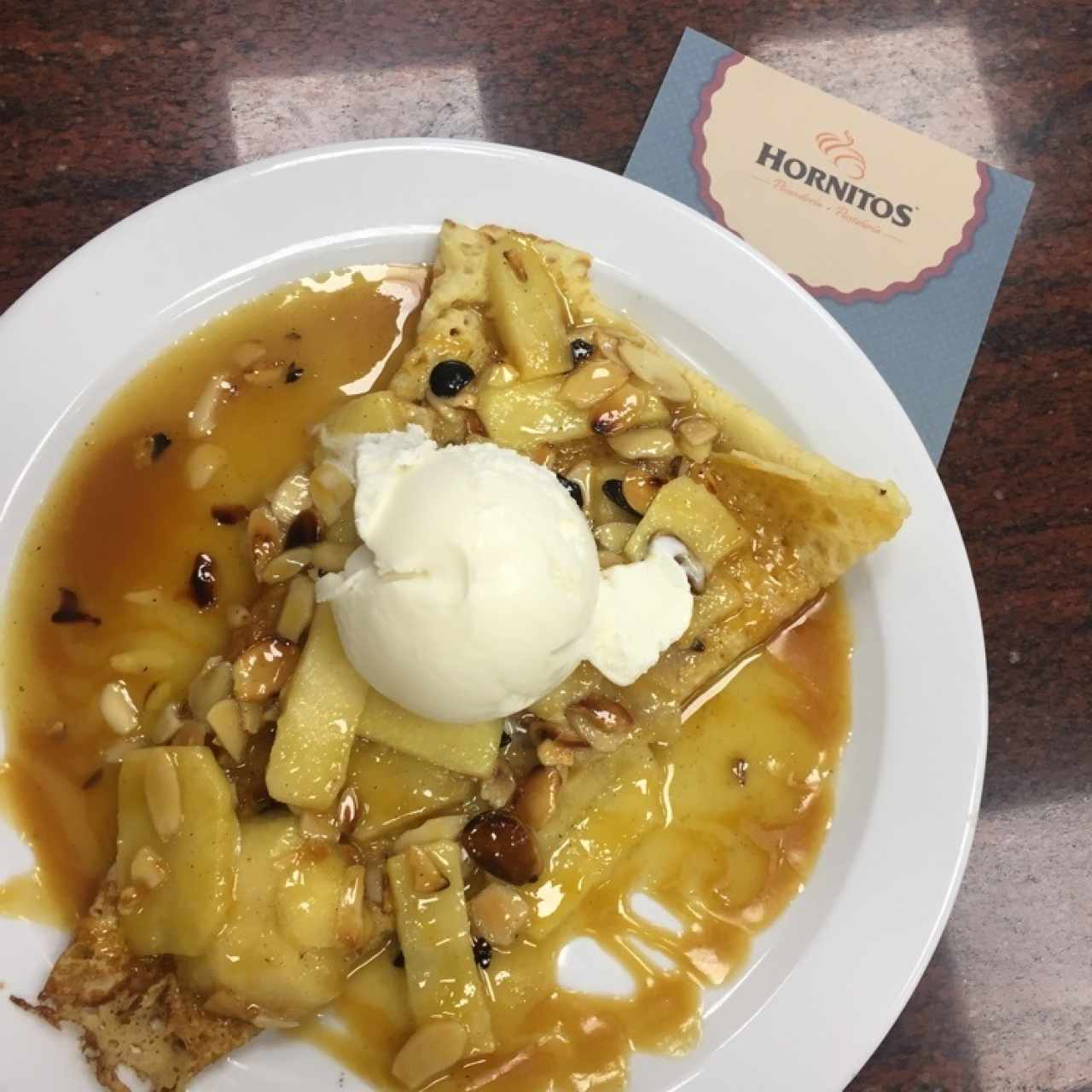 crepes de manzana y nuez 
