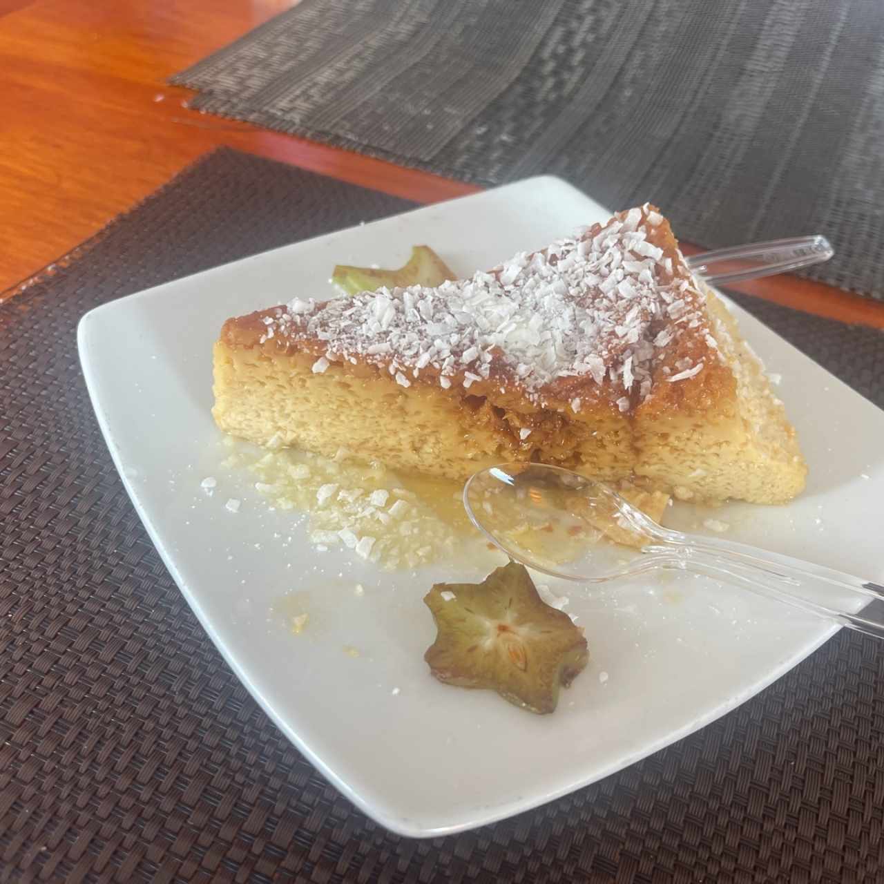 Flan de coco