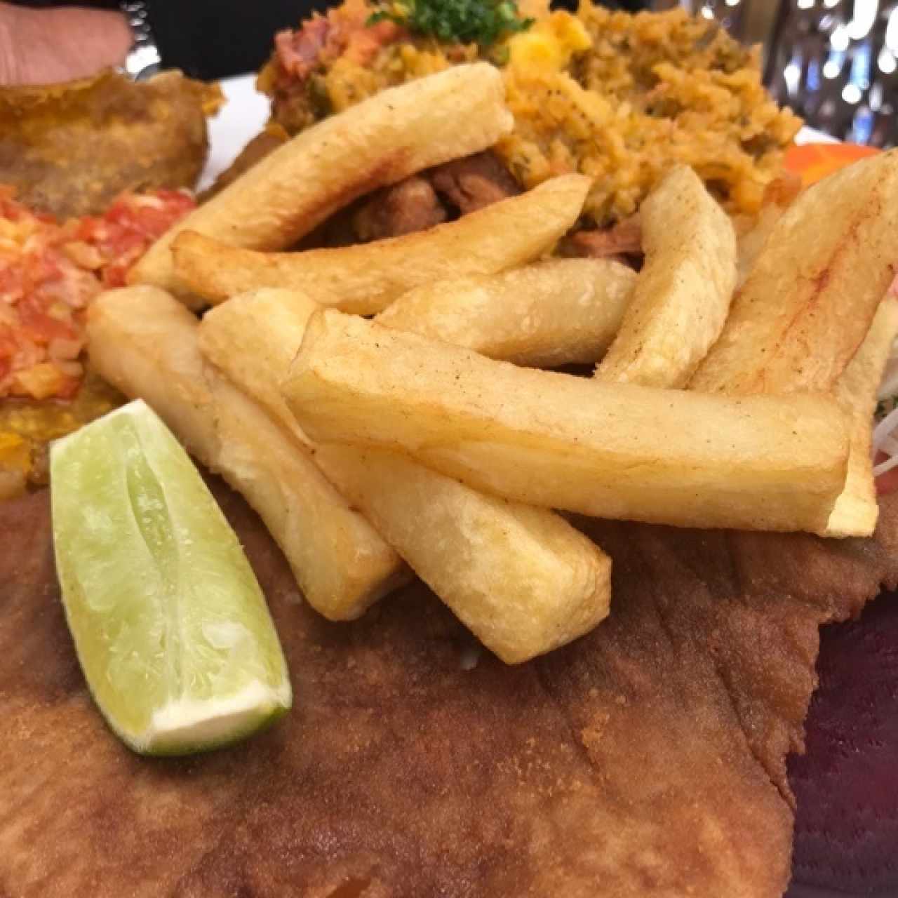 Chuleta y Arroz Atollado
