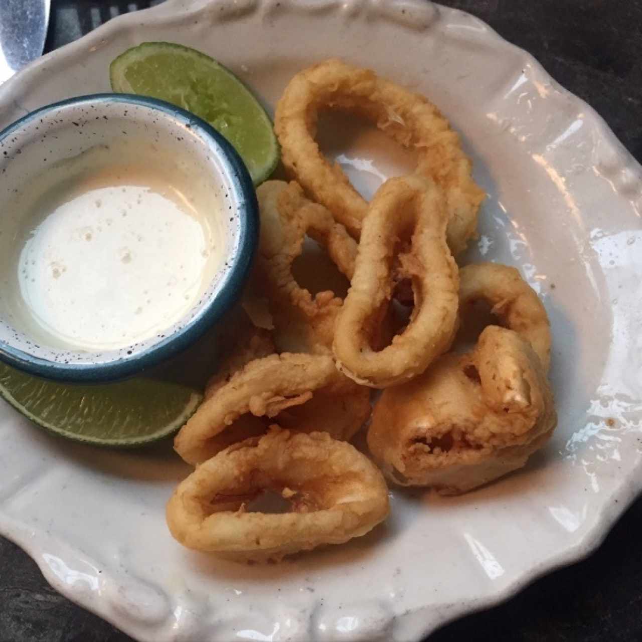 Colibrí - calamares con aioli