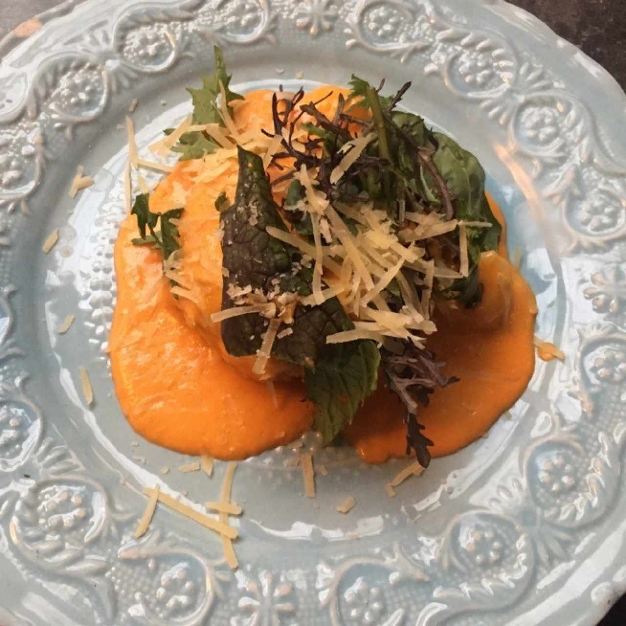 Odín - Portobello relleno de salmón