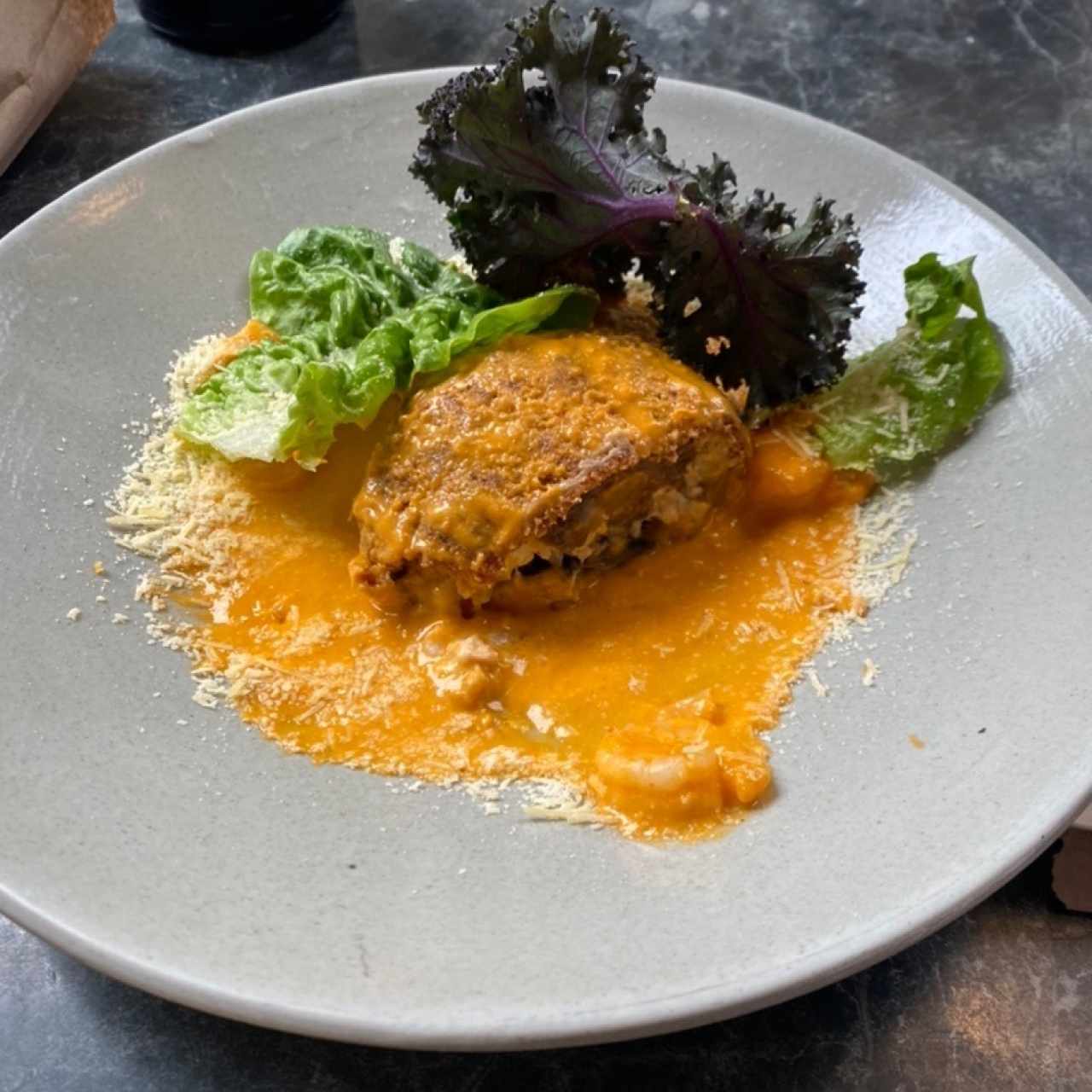 Portobelo relleno de Jamón y champiñón (entrada. Deliciosa)