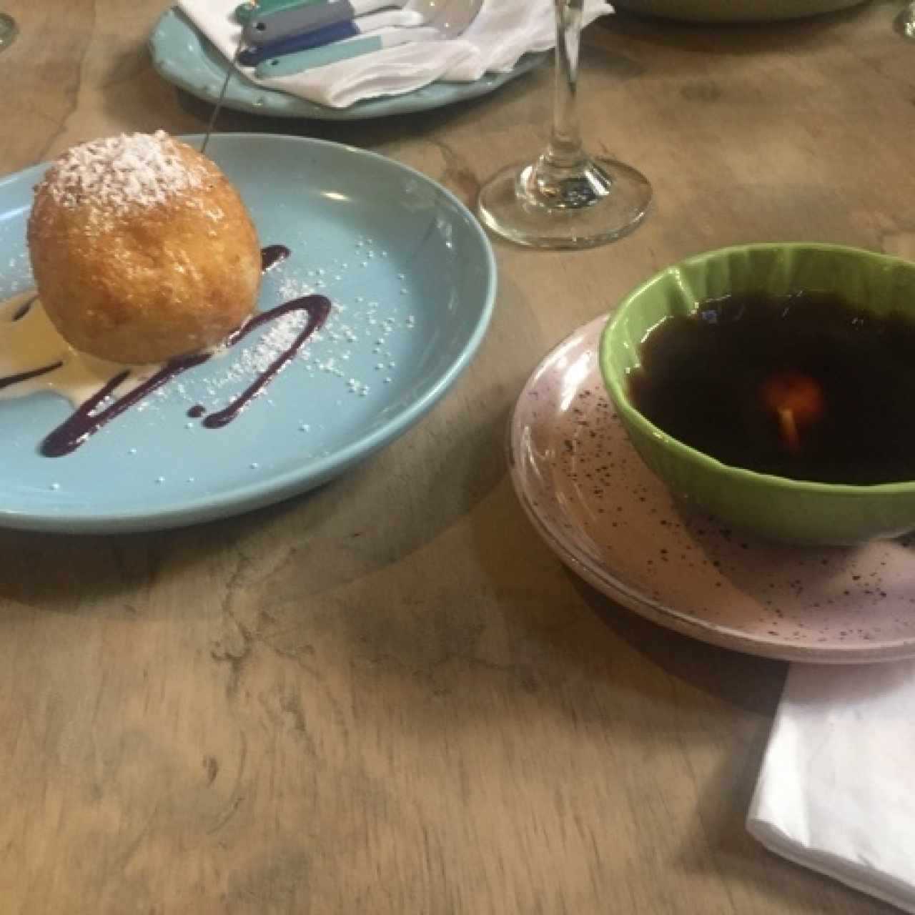 helado frito 