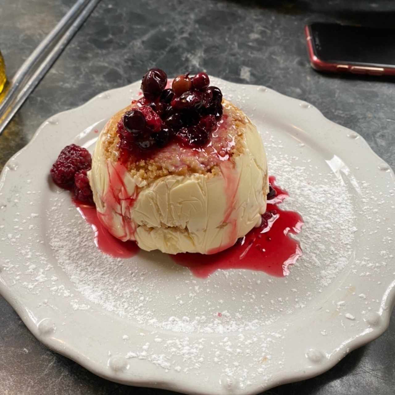 Cheesecake de lyches