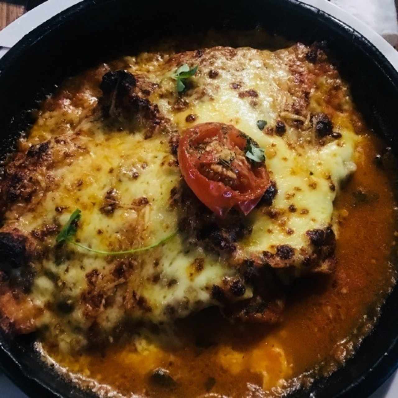 Milanesa de Pollo a la Parmesana 
