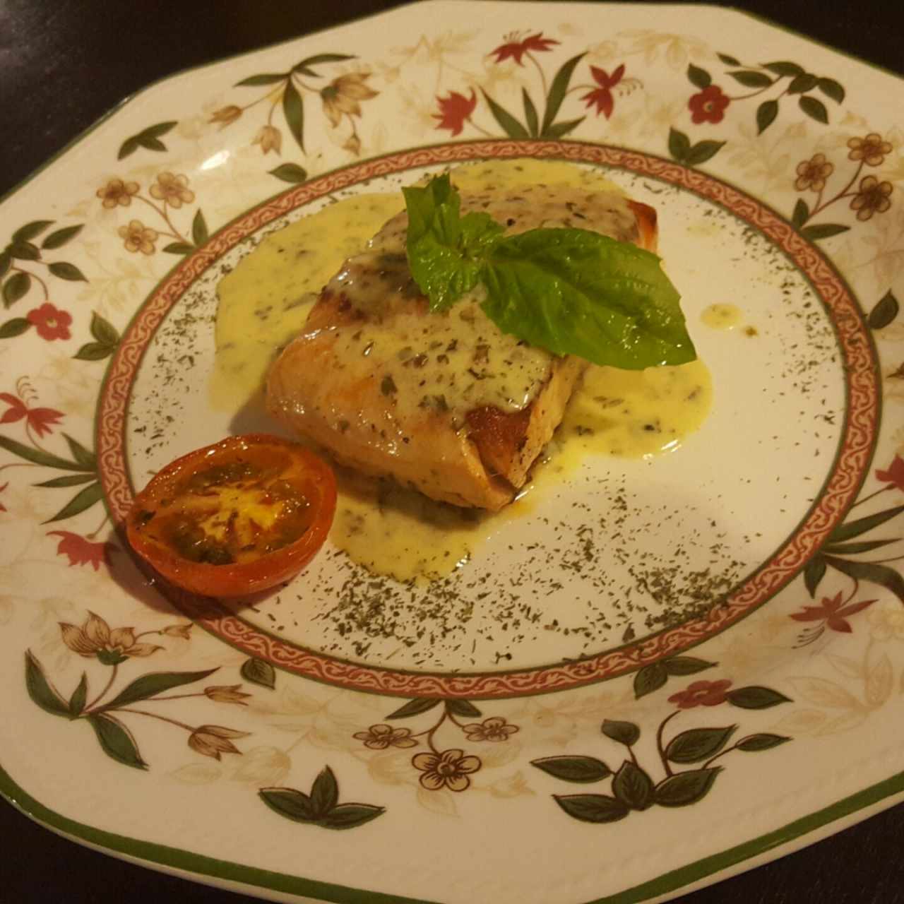 salmon en salsa