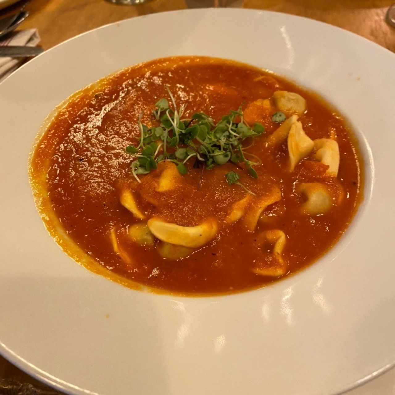 Sopa de tortellini 10/10