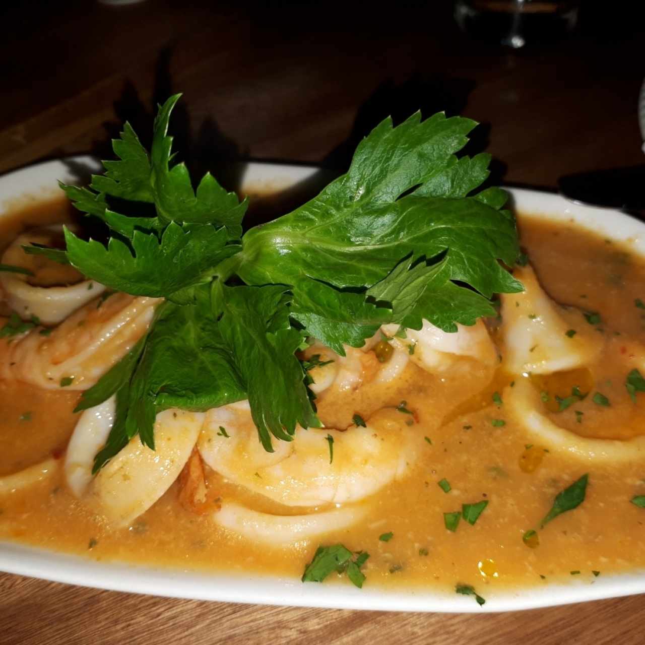 Calamares y Langostino