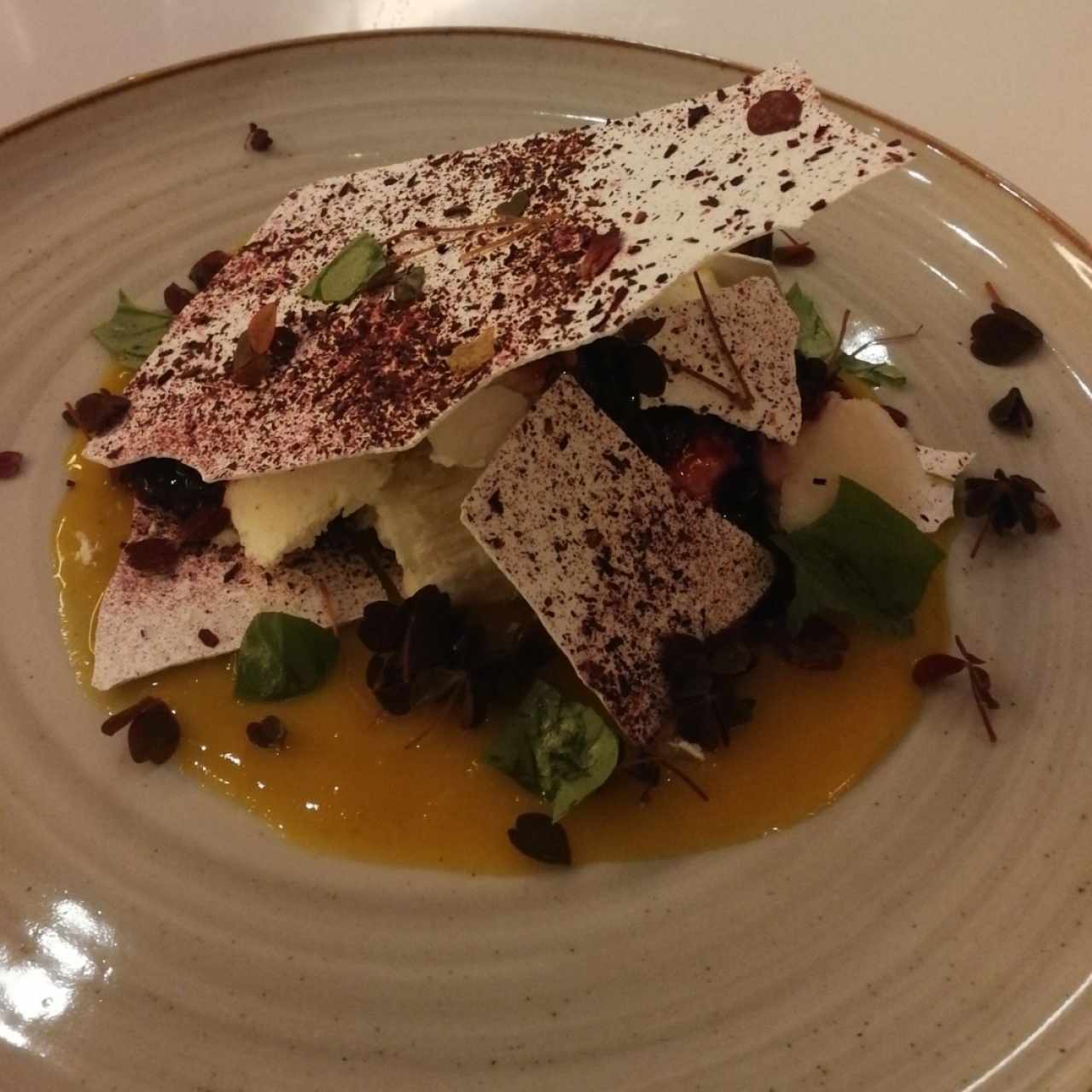 Postre de Frutos Rojos