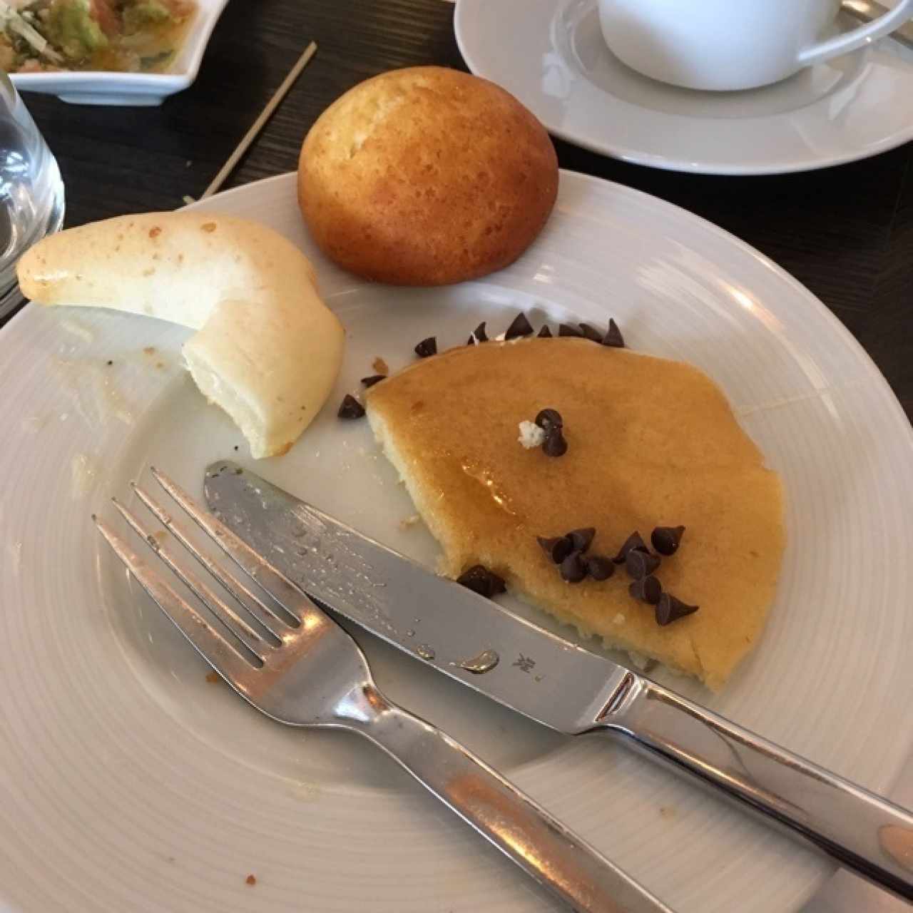 Almojábana, pancakes y pan de bono