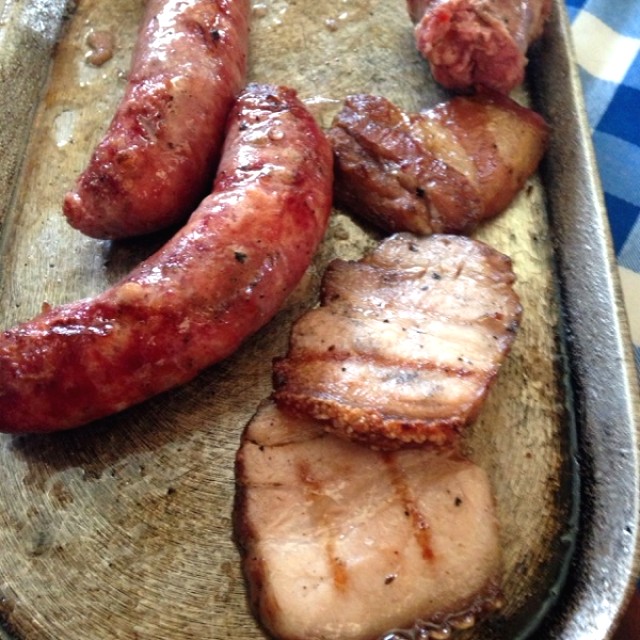 Chirizo y panceta