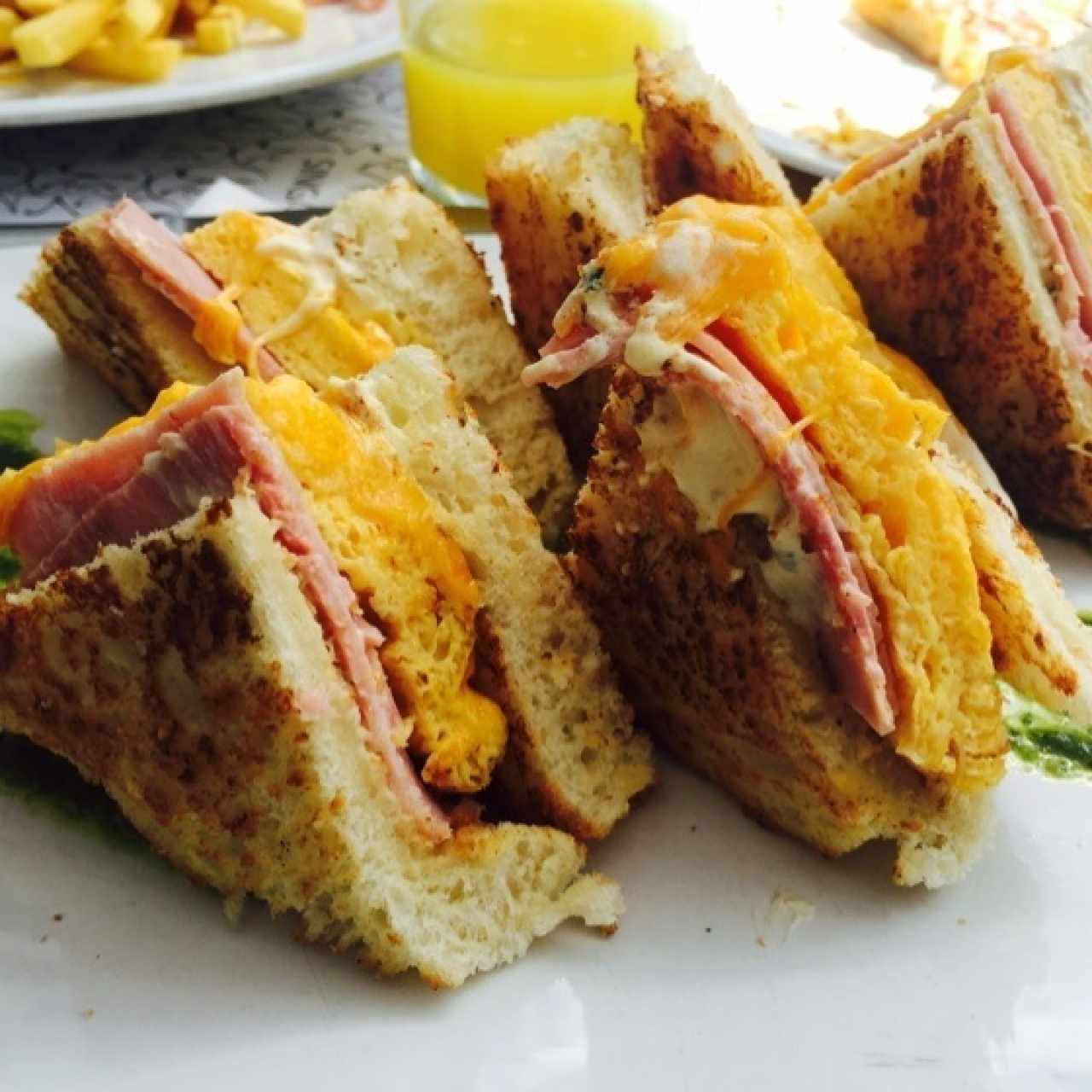 Sanduche de huevo