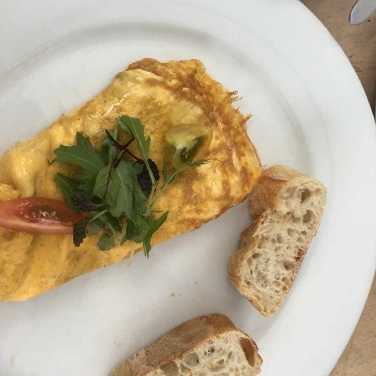 omelette champs y esparragos 