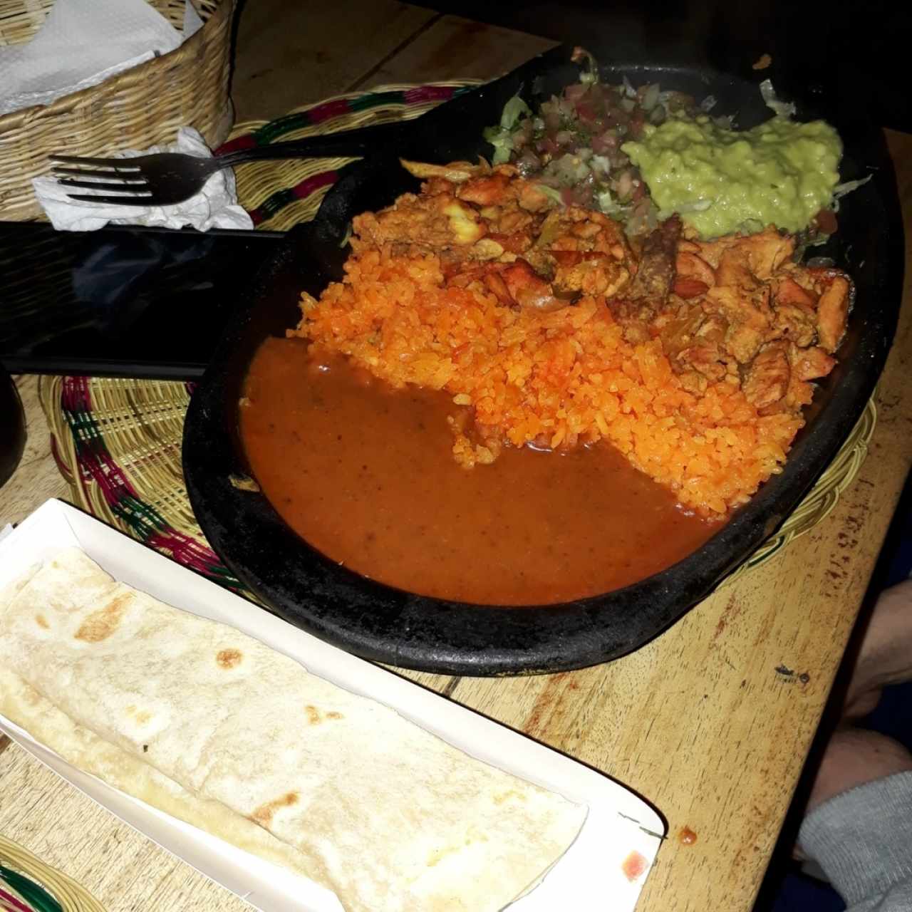 tex mex de carnitas