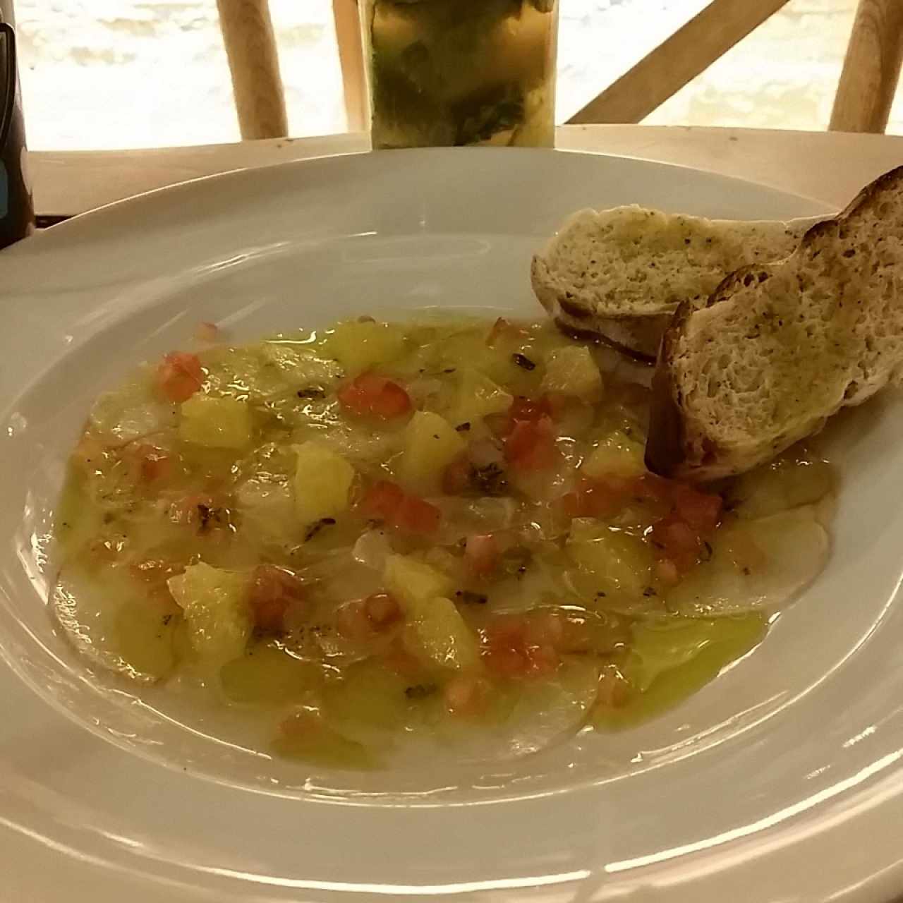 carpaccio di aragosta