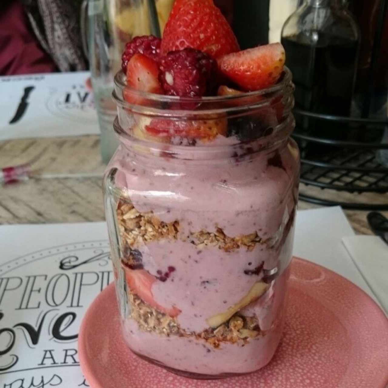 parfait frutos rojos 