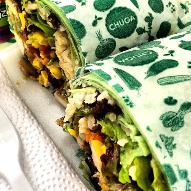 Wrap de espinaca!!
