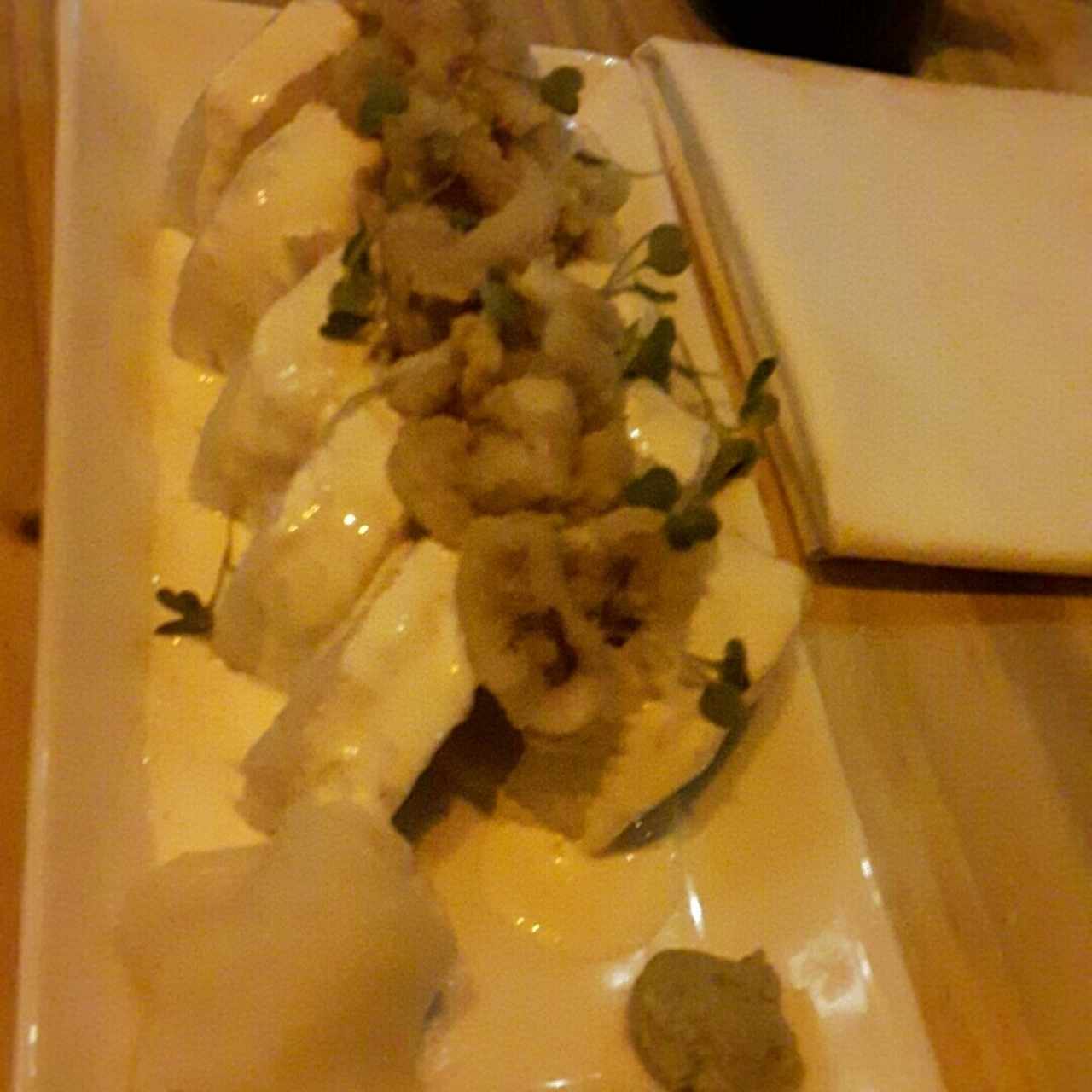 chicarron de langostino