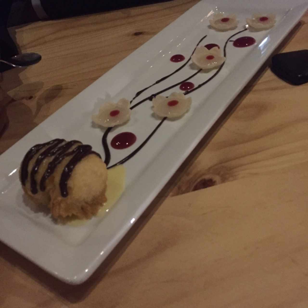 helado frito