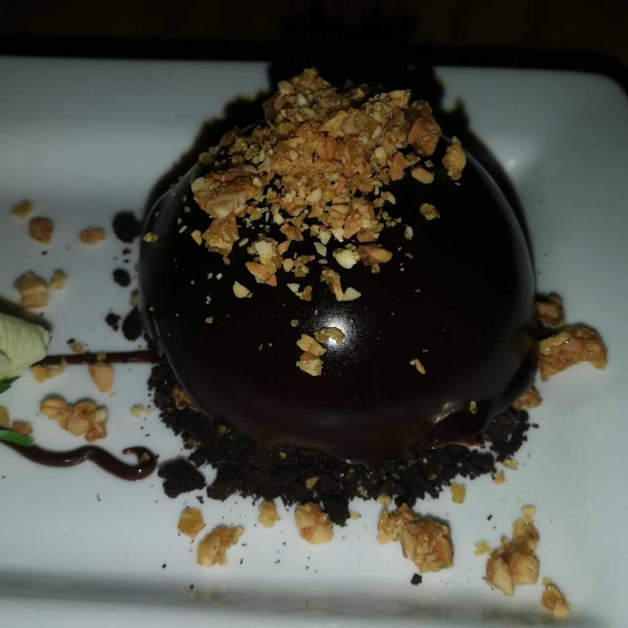 trufa de chocolate