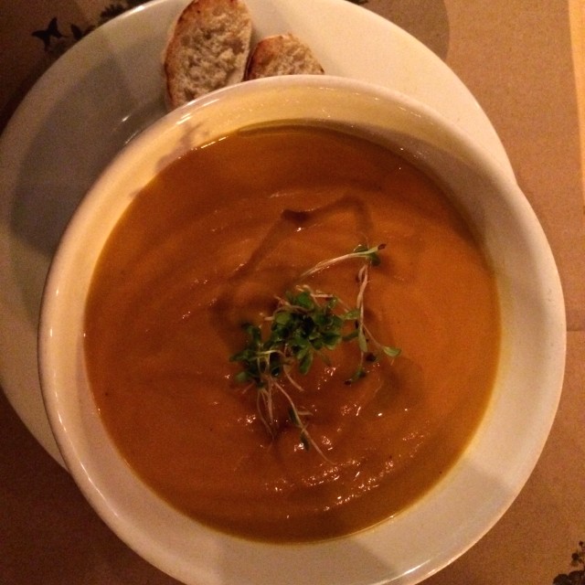 Sopa de ahuyama 