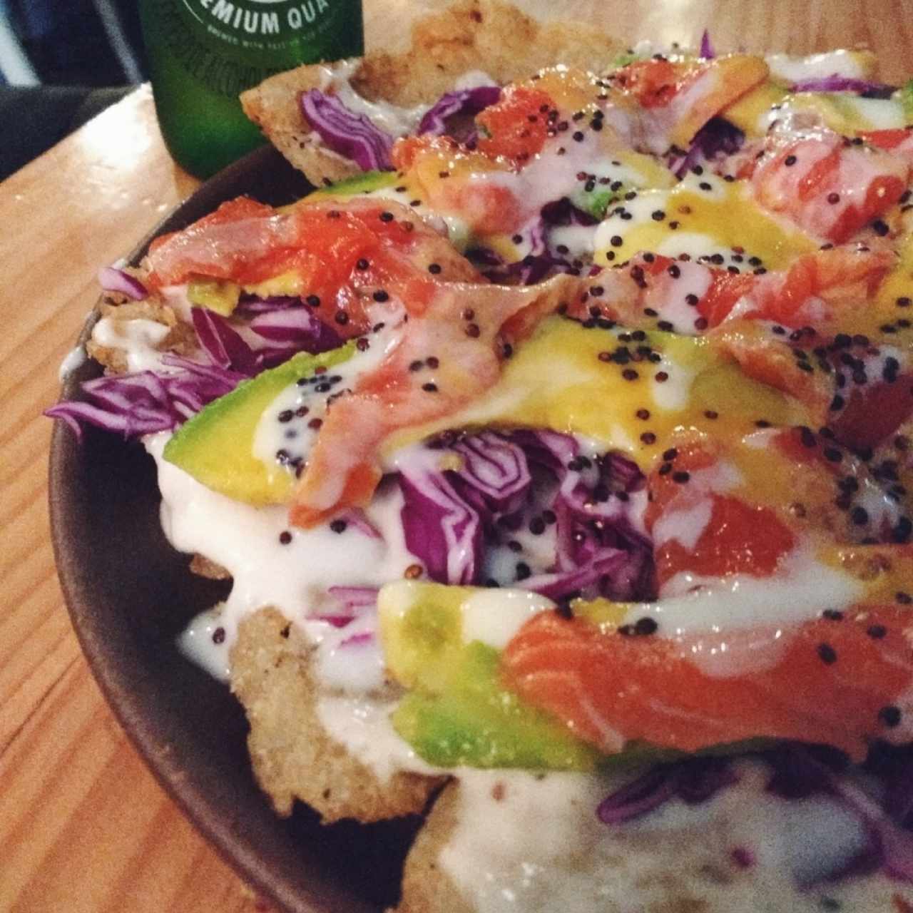 pizza sushi