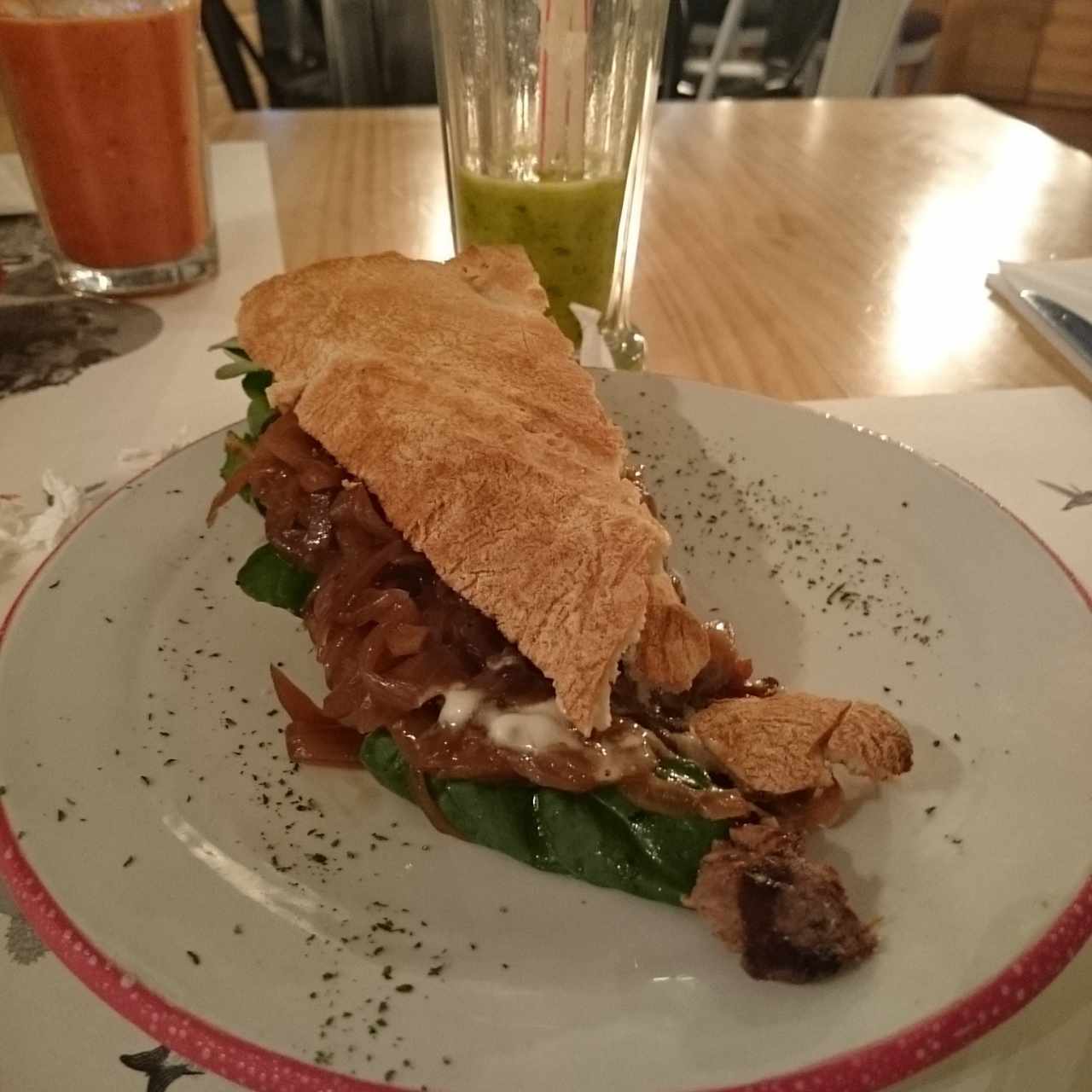 sandwich de lomo al trapo 