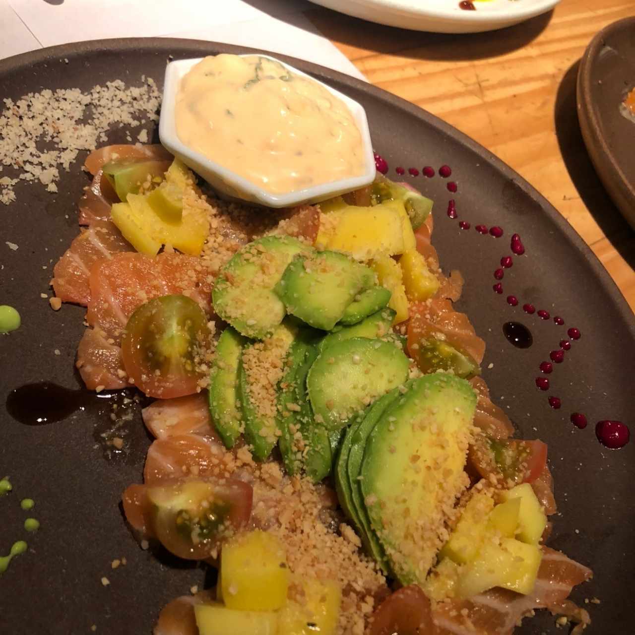 tiradito de salmon