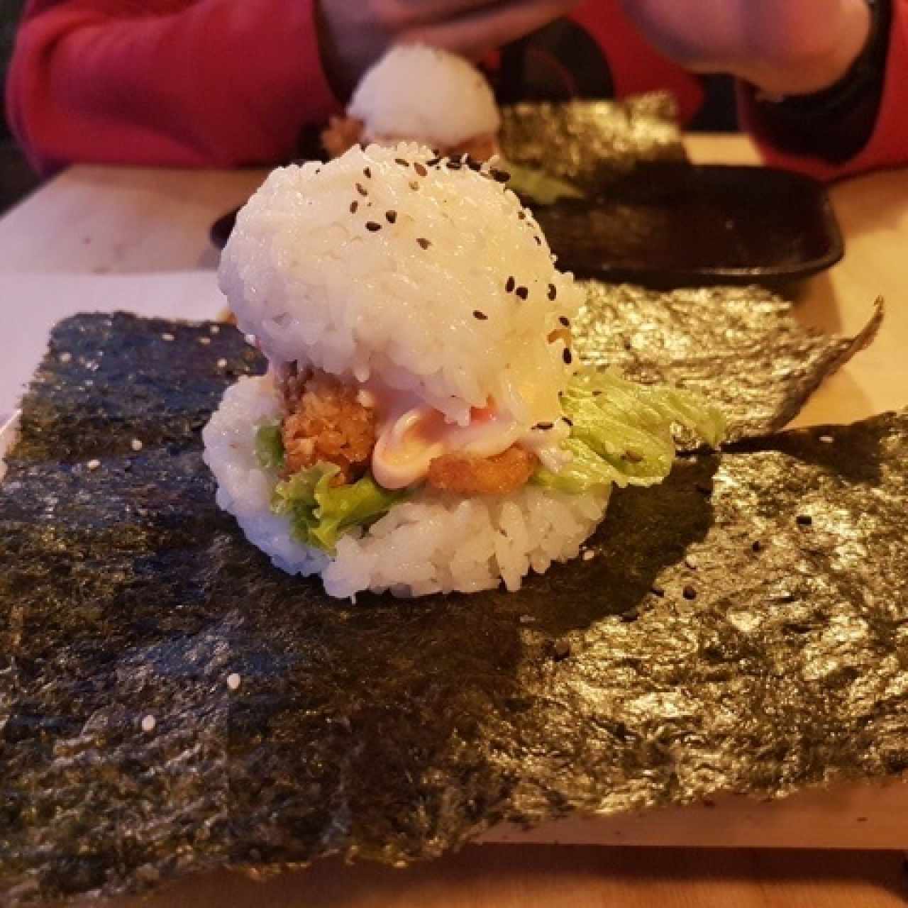 Hamburguesa bruna 