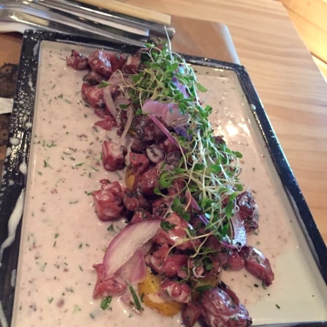 Ceviche de pulpo pacifico 