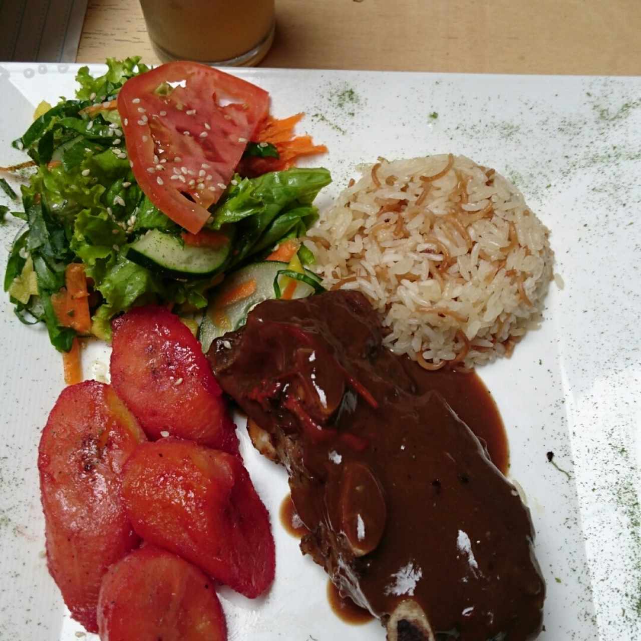 Costilla de res caribeña