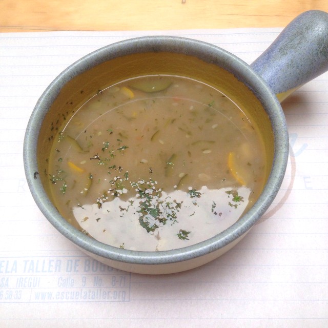 Sopa de verduras
