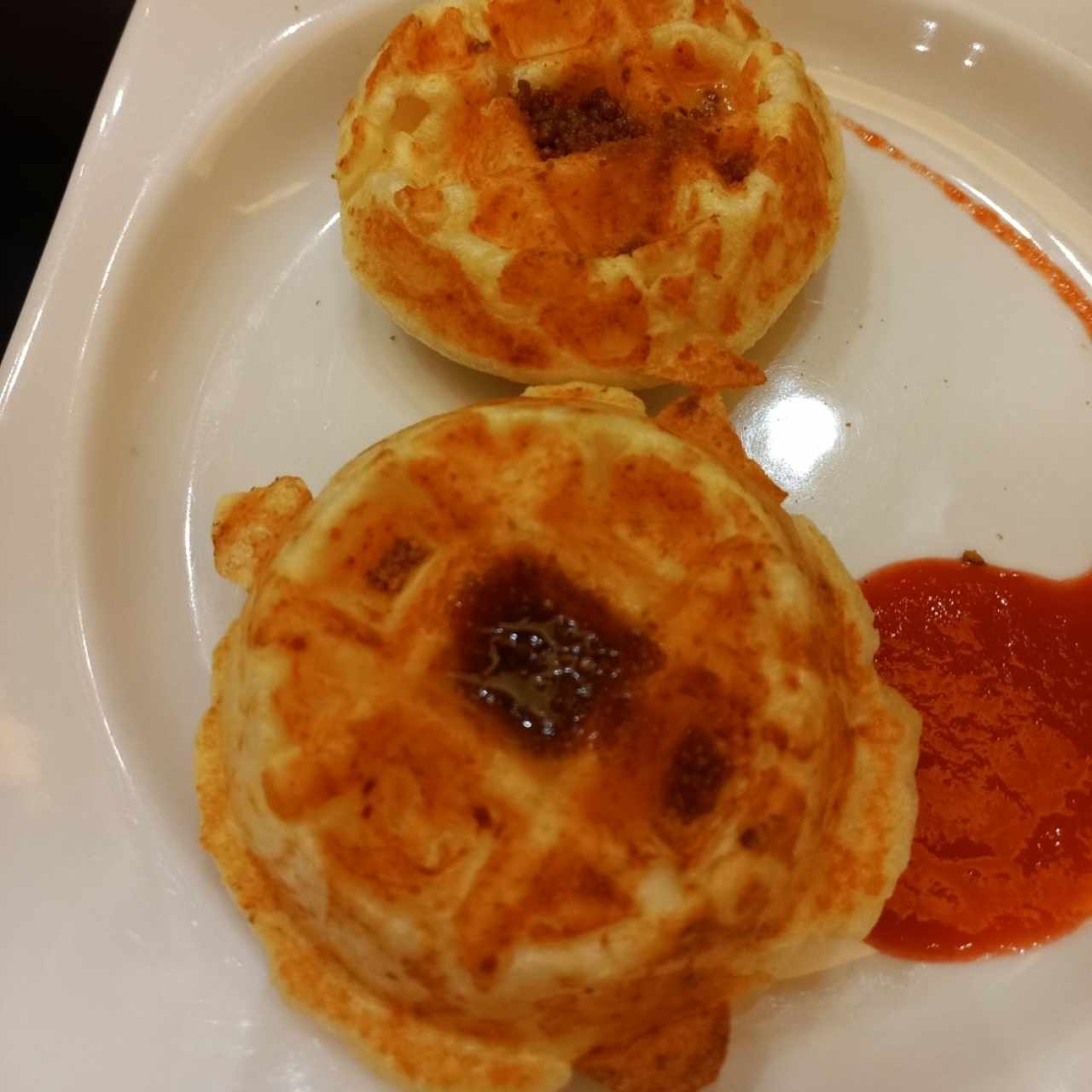 Waffle yuca